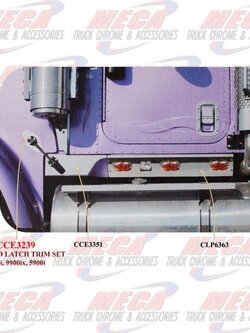 IHC HOOD LATCH TRIM SET 9900i, 9900ix, 5900i