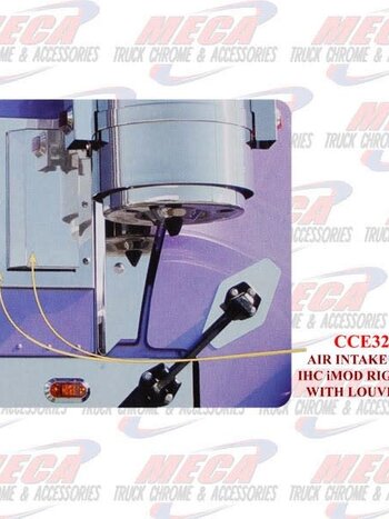 AIR INTAKE SCOOP IHC iMOD RIGHT SIDE W/ LOUVERS 2P