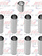 DOOR HINGE COVER PB CHROM