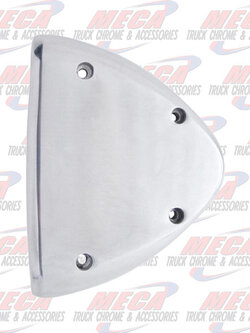 *** Discontinued *** HEADLIGHT TURN SIGNAL END COVER PB ALUMINUM