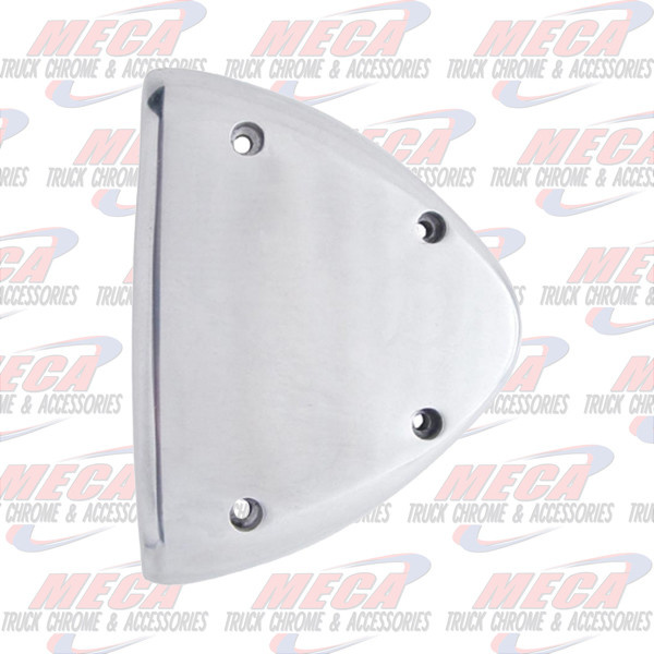 *** Discontinued *** HEADLIGHT TURN SIGNAL END COVER PB ALUMINUM