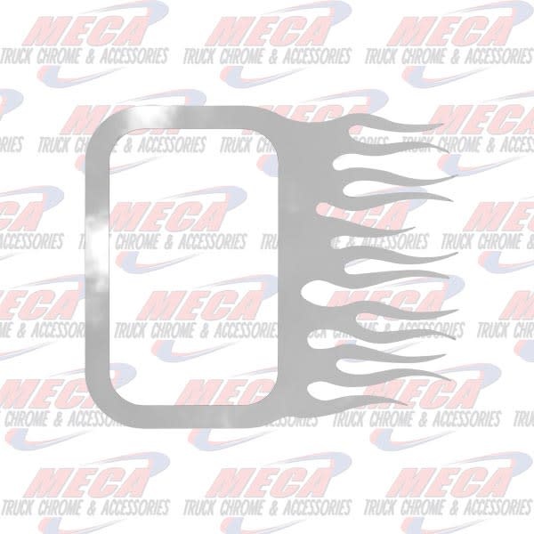 VIEW WINDOW TRIM KW NON DAYLIGHT DOOR W/ FLAMES