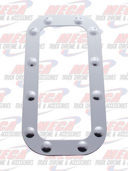VENT WINDOW TRIM PB W/ DIMPLES SS EACH
