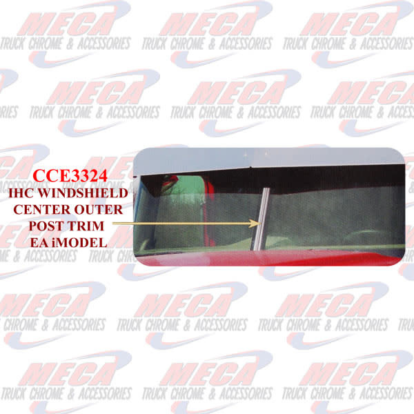 IHC WINDSHIELD CENTER OUTER POST TRIM EA iMODEL