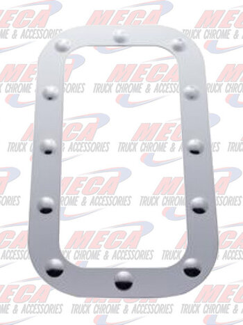 VENT WINDOW TRIM KW W/ DIMPLES SS PAIR