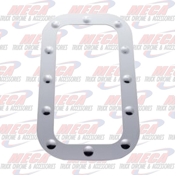 VENT WINDOW TRIM KW W/ DIMPLES SS PAIR