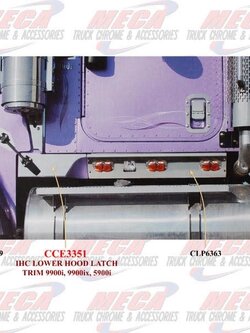 IHC LOWER HOOD LATCH TRIM 9900i, 9900ix, 5900i