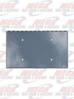 TOW PIN COVER PB W/1 LICENSE TAG PLATE HOLDER COVERED SIDES