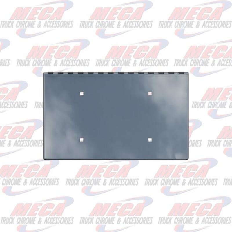 TOW PIN COVER PB W/1 LICENSE TAG PLATE HOLDER COVERED SIDES
