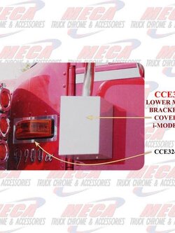 LOWER MIRROR BRACKET BOX COVER IHC i-MODEL SET