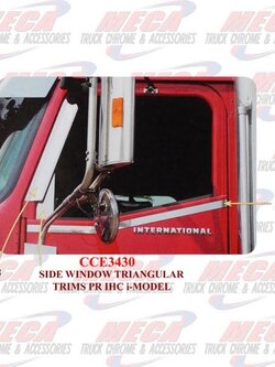 SIDE WINDOW TRIANGULAR TRIMS PR IHC i-MODEL