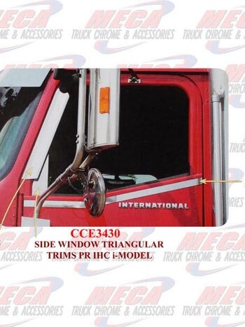 SIDE WINDOW TRIANGULAR TRIMS PR IHC i-MODEL