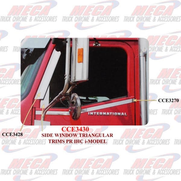 SIDE WINDOW TRIANGULAR TRIMS PR IHC i-MODEL