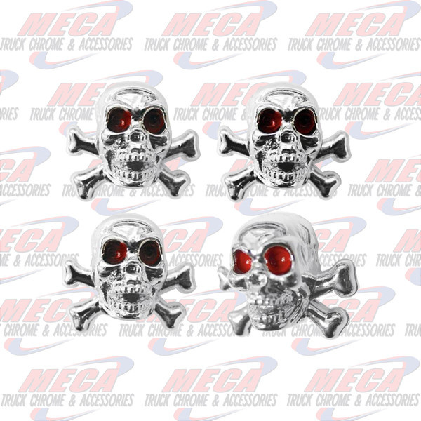 TIRE VALVE STEM W/ SKULL SHAPE
