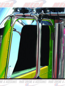 VENTSHADE SS CONTOUR PB WITH CONVEX MIRROR CUTOUT