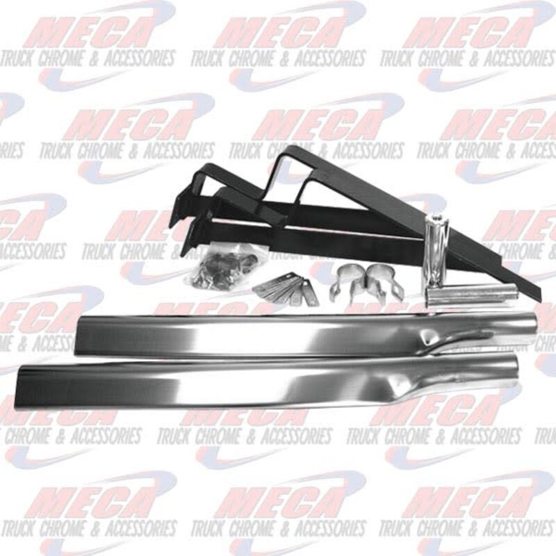 HALF FENDER BRACKET KIT W/ ADJUSTABLE CENTER BRACKET