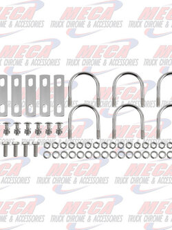 QTR FENDER U BOLT KIT S/S (6 PACK) S.S.