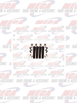 FENDER BRACKET 1 AXLE PLASTIC BOLT ON KIT B100BTPA