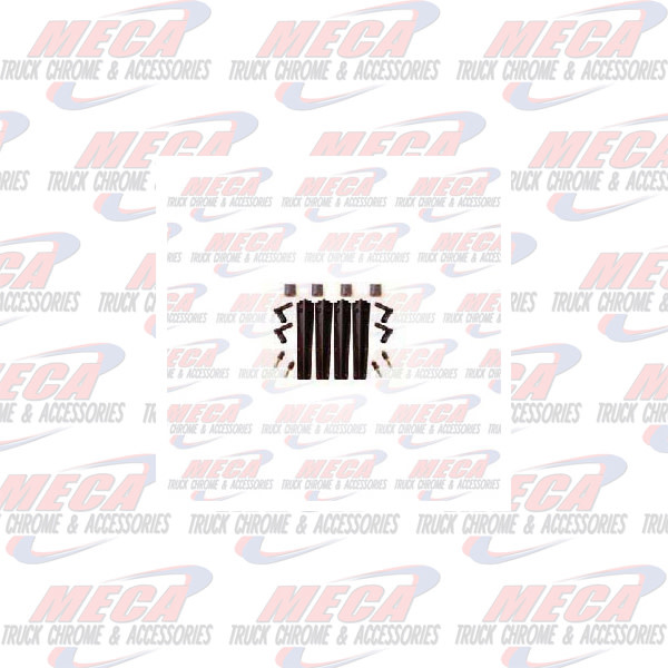 FENDER BRACKET 1 AXLE PLASTIC BOLT ON KIT B100BTPA