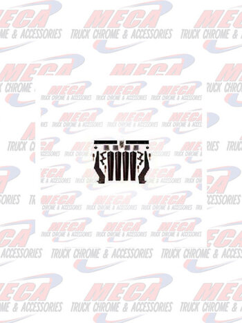 FULL FENDER BRACKET PLASTIC BOLT ON KIT FULL TANDEM B4578BTPA