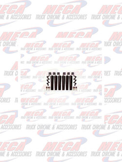 FENDER BRACKET PLASTIC BOLT ON KIT DOUBLE FENDER