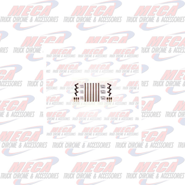 FENDER BRACKET STAINLESS BOLT ON KIT DOUBLE FENDER