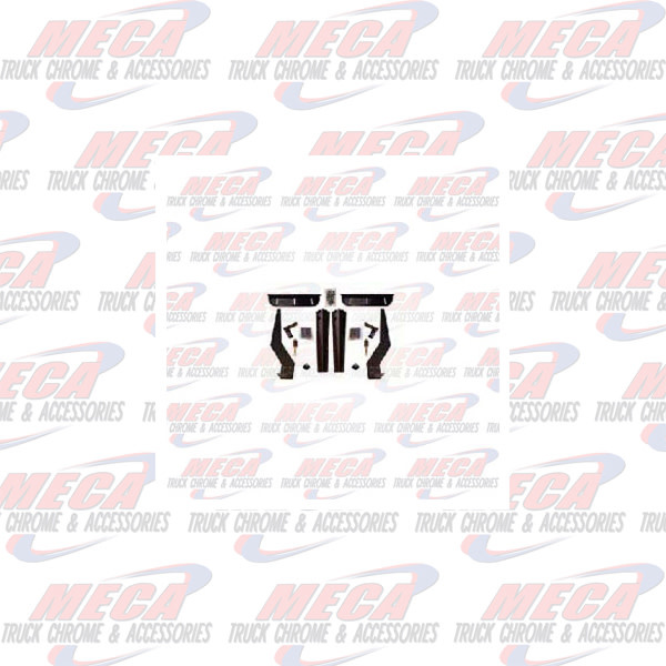 HALF FENDER BRACKET PLASTIC BOLT ON KIT HALF B4850BTPA