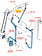 MIRROR TOP BRACKET PB DVR SIDE PB 06+