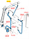 MIRROR BRACKET TOP SUPPORT BASE FOR EXTENSION