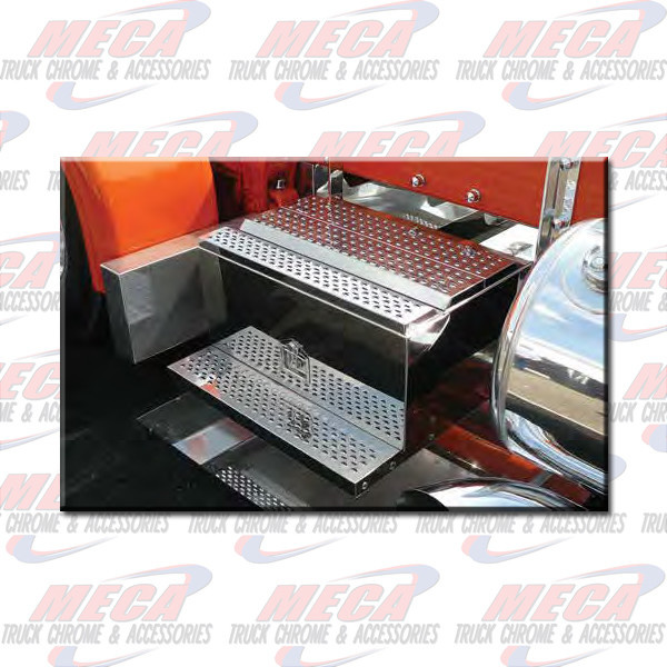 BAT BOX PB POLISHED S.S. W/O BRACKETS