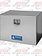 TOOL BOX DROP DOWN SM SGL DR POL AL 24"X24"X36"