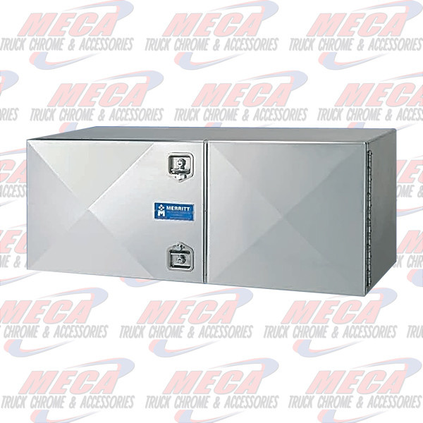 TOOL BOX DROP DOWN SM DBL DR POL AL 24"X24"X60"