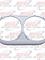 HEADLIGHT BEZEL DUAL RND CHROME EACH