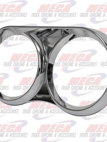 DUAL GAUGE COVER BEZEL PB 2006 W/ VISOR SPEED TACH