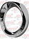 GAUGE BEZEL SPEED TACH KW W/VISOR - NEW STYLE