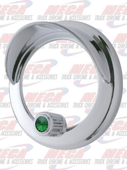 CLOCK BEZEL FL CNTRY GRN KNOB