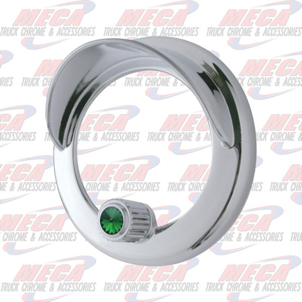 CLOCK BEZEL FL CNTRY GRN KNOB