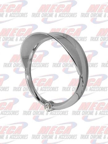 GAUGE BEZEL FL CENTURY SPEED/ TACH W/ CLEAR JEWEL