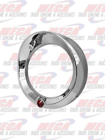 KW LARGE GAUGE CVR W/ RED JEWEL & VISOR