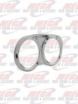 DUAL GAUGE BEZEL PB 2006+ W/VISOR SPEED / TACH