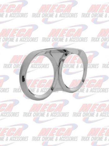 DUAL GAUGE BEZEL PB 2006+ W/VISOR SPEED / TACH