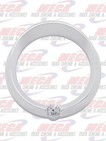 PYRO GAUGE COVER KW W/ CLEAR JEWEL