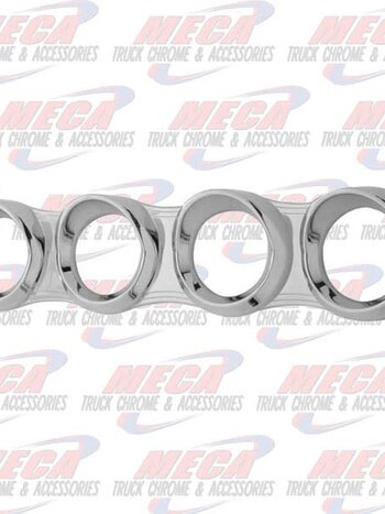 4 GAUGE BEZEL PB 2006+ SMALL QUAD HORIZONTAL