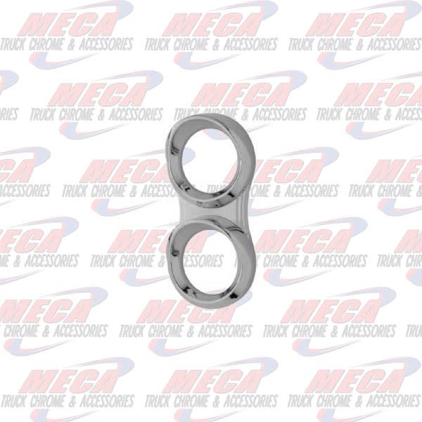 2 GAUGE BEZEL PB 2006+ SMALL DUAL VERTICAL