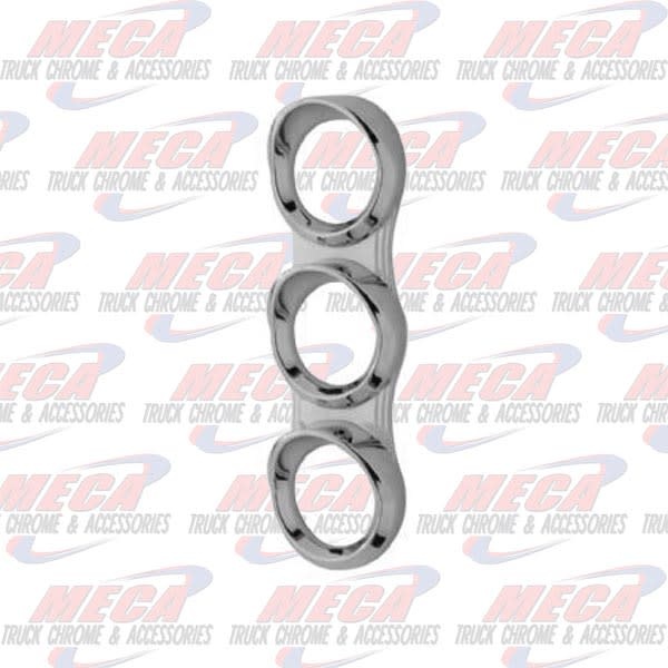 3 GAUGE BEZEL PB 2006+ SMALL TRIPLE VERTICAL