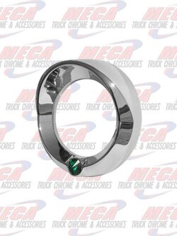SPEED / TACH BEZEL PB 06+ GREEN W/ VISOR