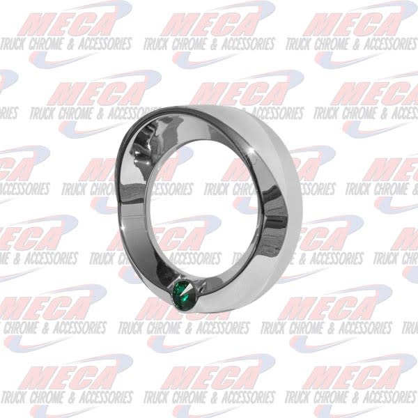 SPEED / TACH BEZEL PB 06+ GREEN W/ VISOR