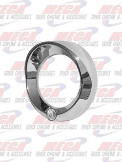 SPEED / TACH BEZEL PB 2006+ CLEAR W/ VISOR