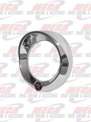 SPEED / TACH BEZEL PB 06+ PURPLE W/ VISOR
