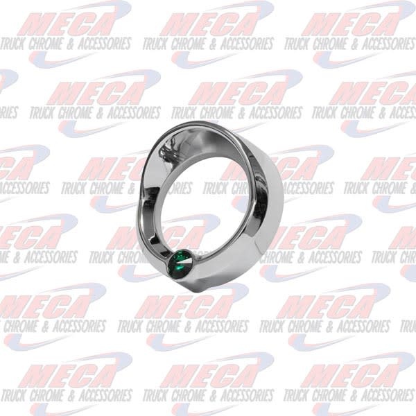 SMALL GAUGE BEZEL PB 06+ GREEN W/ VISOR